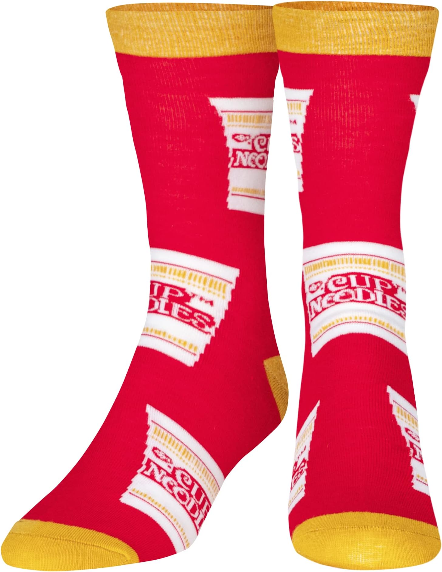 Crazy Socks, Funny Socks Breakfast Cereal, Men's Crew 8-12, Novelty Silly Fun