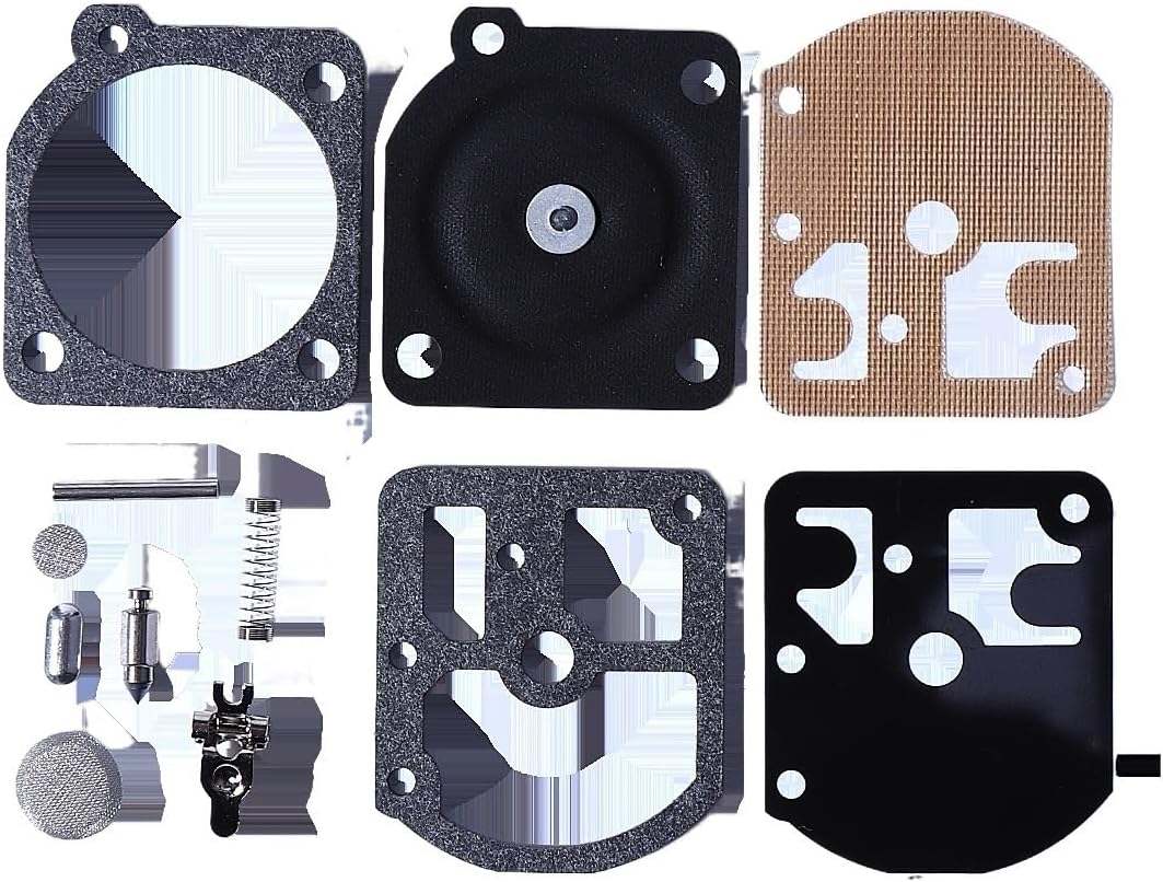 YAEGER Carburetor Repair Kit for STIHL 009 010 011 012 for 011AV & for Aveo for ZAMA for RB-11 for GND-7 for C1S-Z1 for C1S-Z1A for C1S-Z1B for Homelite 240