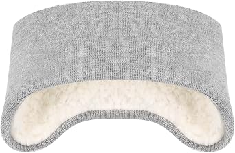 Homoyoyo Soundproof Ear Muffs for Sleeping Soft Earmuffs for Men Women Workout Running Yoga Travel Darkgray Fits All Heads