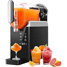 Slushie Machine No Ice Needed - 88oz Slushy Machine for Home, Frozen Drink Maker with 6 Presets Mode, Quick Freeze Margarita Machine, Perfect for Spiked Slush, Milkshake, Coffee and More