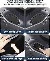 Vista 12 de Ruiya Corolla Cross Door Trash Can for Toyota Corolla Cross Accessories Mini Car Trash Bin with Lid for Storage Plastic Garbage Can Compatible with