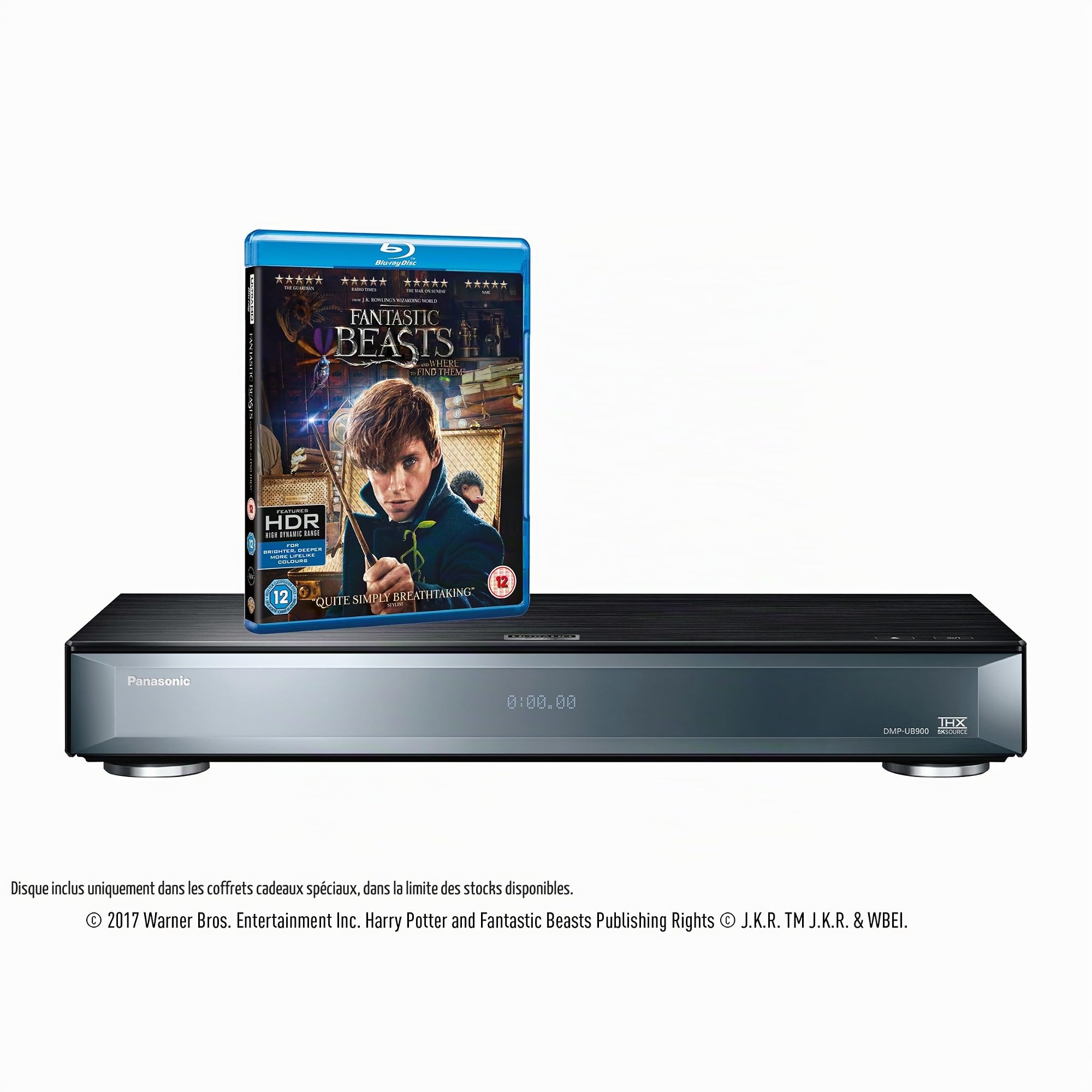 Panasonic Dmp-ub900ebk 4 K Ultra HD Player – Noir + Ghostbusters [2017] 4 K UHD Disc