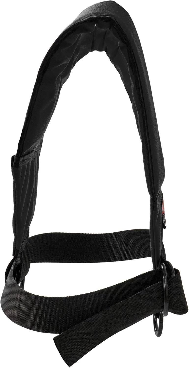 Pro Sled Harness - Adult Size - Includes 9' Pull Strap - Pulls Forward and Backward