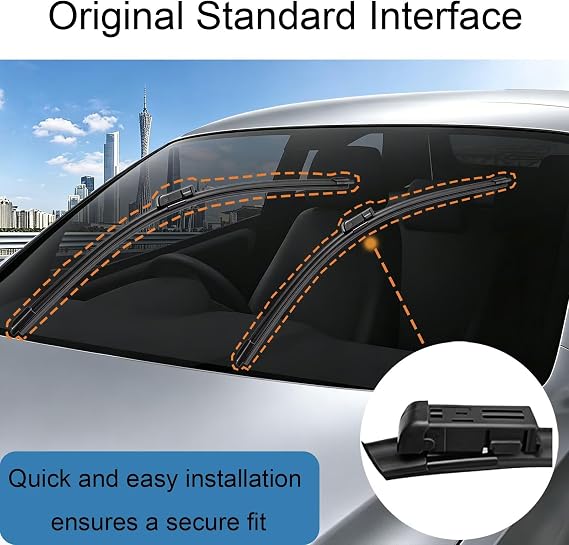 Car Wiper Compatible with Hyundai SONATA N Line 2020-2023