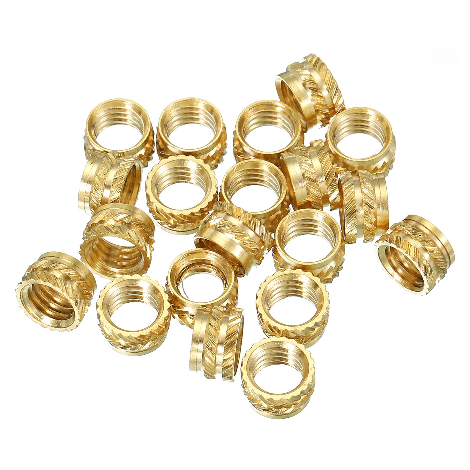 PATIKIL M8 Threaded Inserts M8x6x10mm