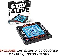 Vista 6 de Juego de mesa Stay Alive - Noche de juego familiar, juego estratégico, juegos de mesa retro, la supervivencia definitiva, multijugador, para niños