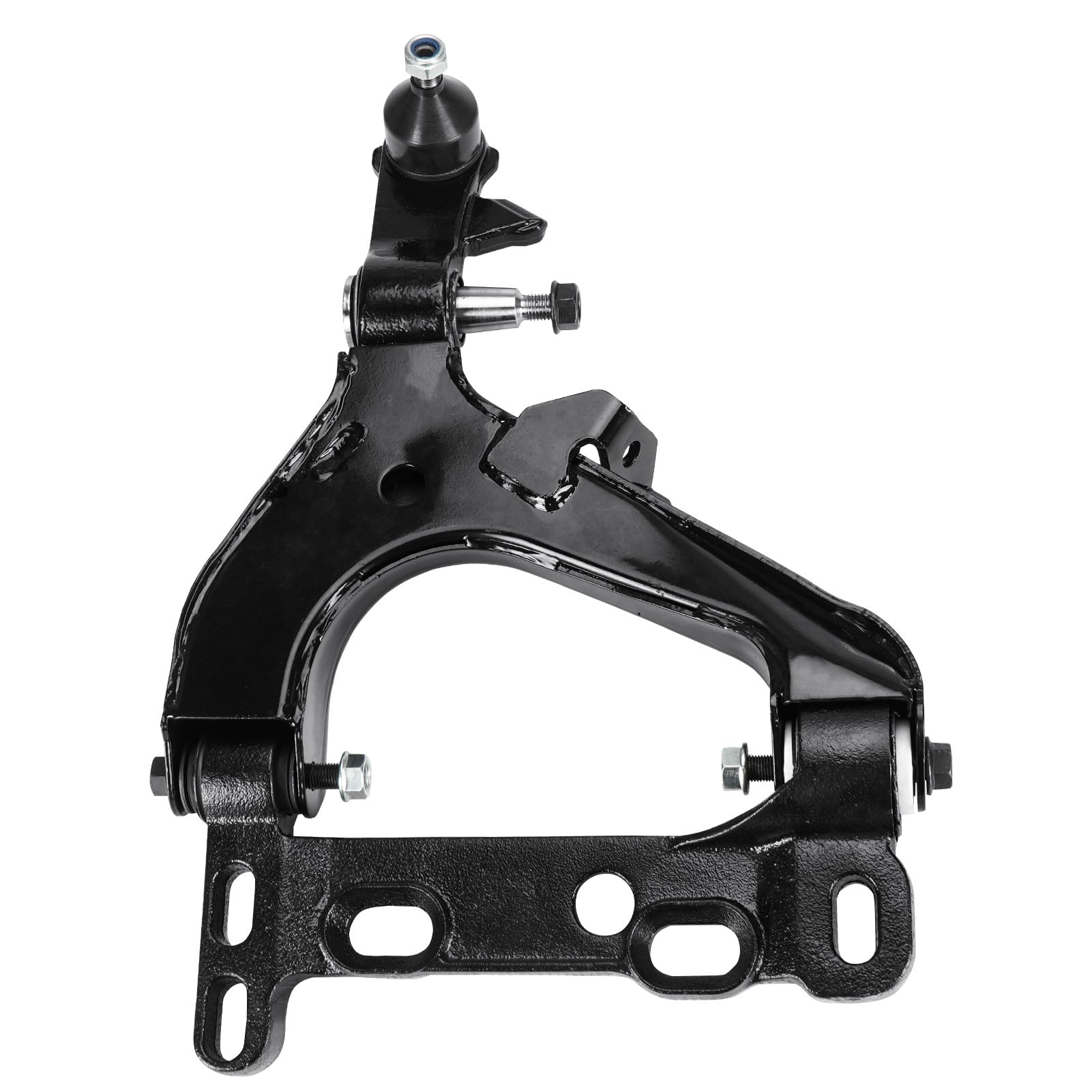 Front Passenger Side Lower Control Arm w/Ball Joint for Chevy Trailblazer Ext & GMC Envoy 02-07, Buick Rainier 04-07, Suspension Kit K620468