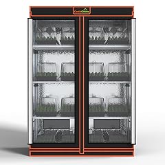 48x24x72 Multi-Storey Grow Tent Extra-Large Observation windows Heavy-Duty 600D Mylar Plant Tent Waterproof Growing Tents Fit in Indoor