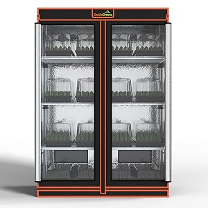 48x24x72 Multi-Storey Grow Tent Extra-Large Observation windows Heavy-Duty 600D Mylar Plant Tent Waterproof Growing Tents Fit in Indoor