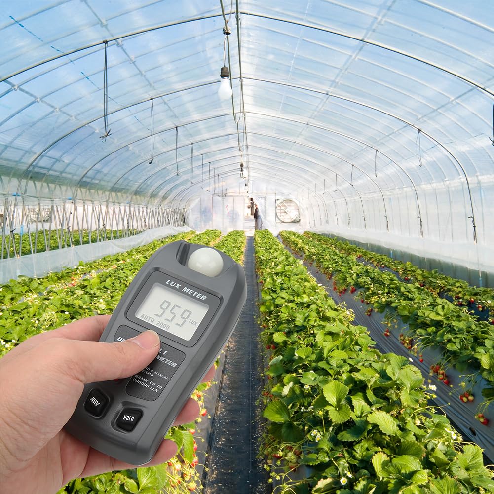 Leopacat Light Meter, Light Meter for Plants, Light Meter Photography, Digital Light Meter Garden Classroom Plants Indoor Outdoor Grow Plants Film Photography lumens LED Photometer