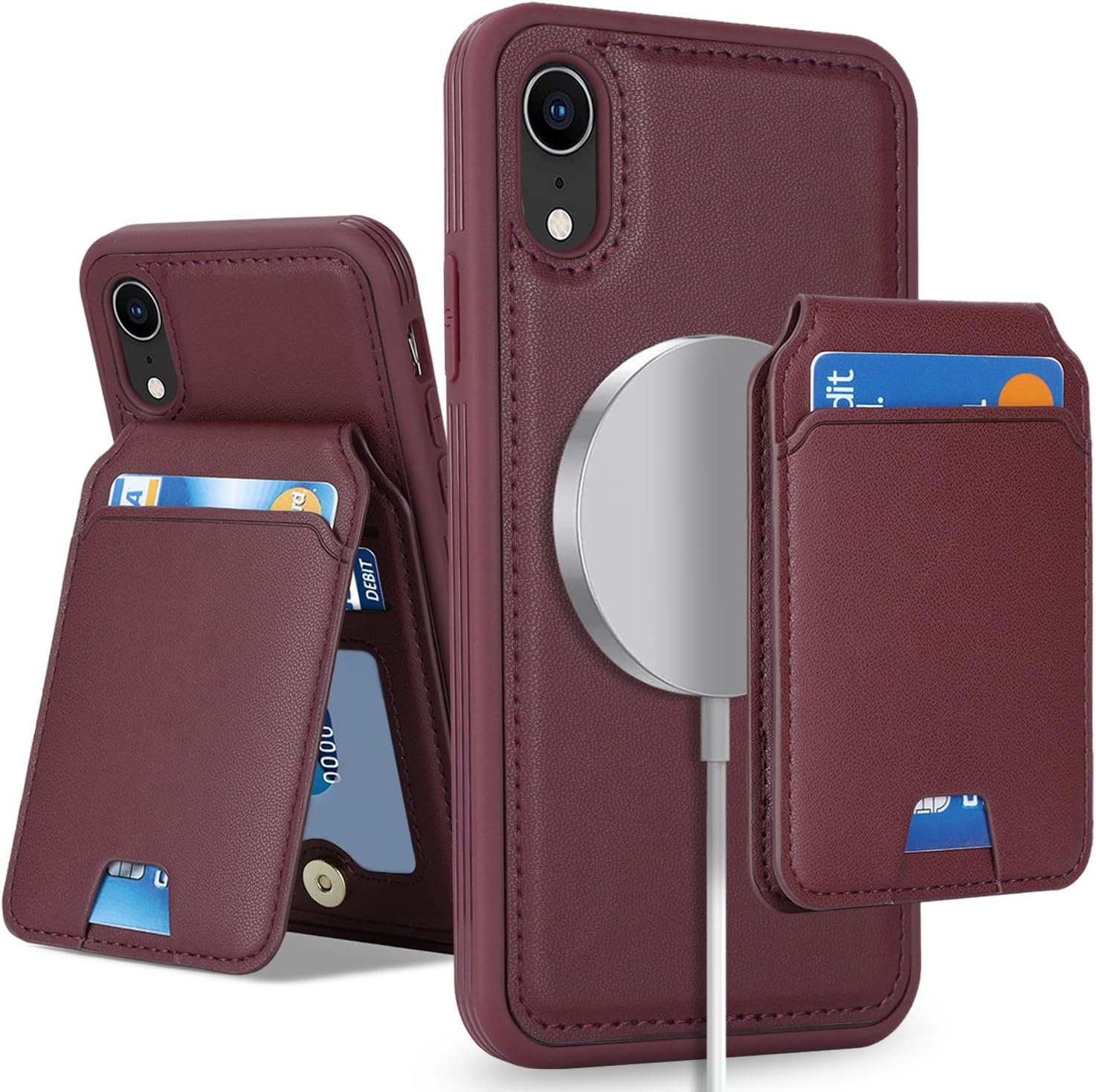 SailorTech iPhone Xr case with Credit Card Holder mag Safe