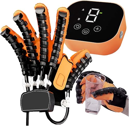 Miniatura 8 de Guantes inteligentes de robot de entrenamiento de rehabilitación de masaje de manos, para hemiplejia cerebral Función de la mano Recuperación de