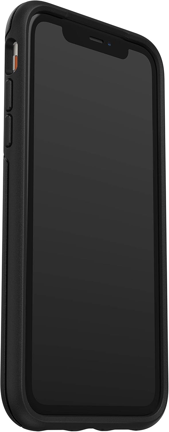 OtterBox iPhone 11 Symmetry Series Case - Black, Ultra-Sleek, Wireless Charging Compatible, Raised Edges Protect Camera & Screen