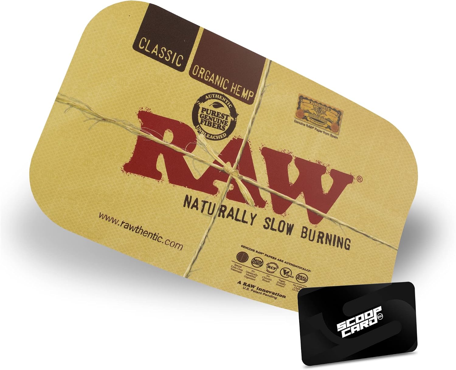 RAW Classic Tray Cover | Size - Small | Magnetic Cover to Help Store Tray Contents Quickly | No More Lost Lighters