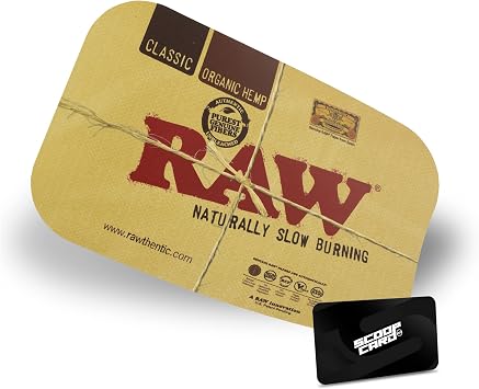 RAW Classic Tray Cover | Size - Small | Magnetic Cover to Help Store Tray Contents Quickly | No More Lost Lighters