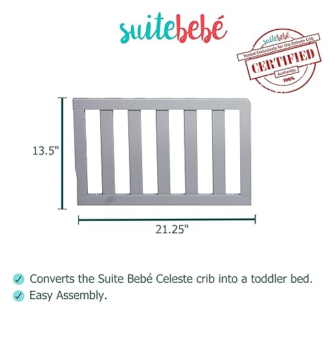 Miniatura 4 de Suite Bebe - Riel de protección para niños Celeste - Gris Claro