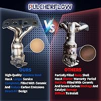 Vista 26 de Front Catalytic Converter Compatible with 2013 2014 2015 2016 2017 2018 Nissan Altima 2.5L, 2014-2019 Nissan Rogue 2.5L Catalytic Convertor High