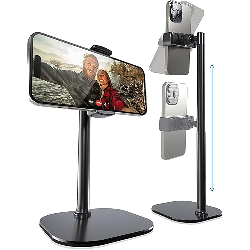 Adjustable Cell Phone Stand Recording