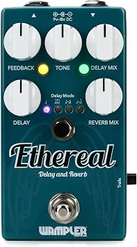 Wampler Ethereal Delay and Reverb Guitar Effects Pedal