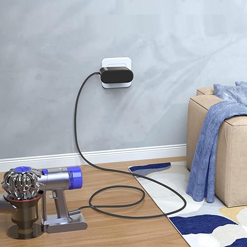 Miniatura 7 de Cargador de vacío inalámbrico de 21.6 V compatible con Dyson V6 V7 V8 DC58 DC59 DC61 DC62 Absolute Animal Motorhead, cable de carga de 6 pies