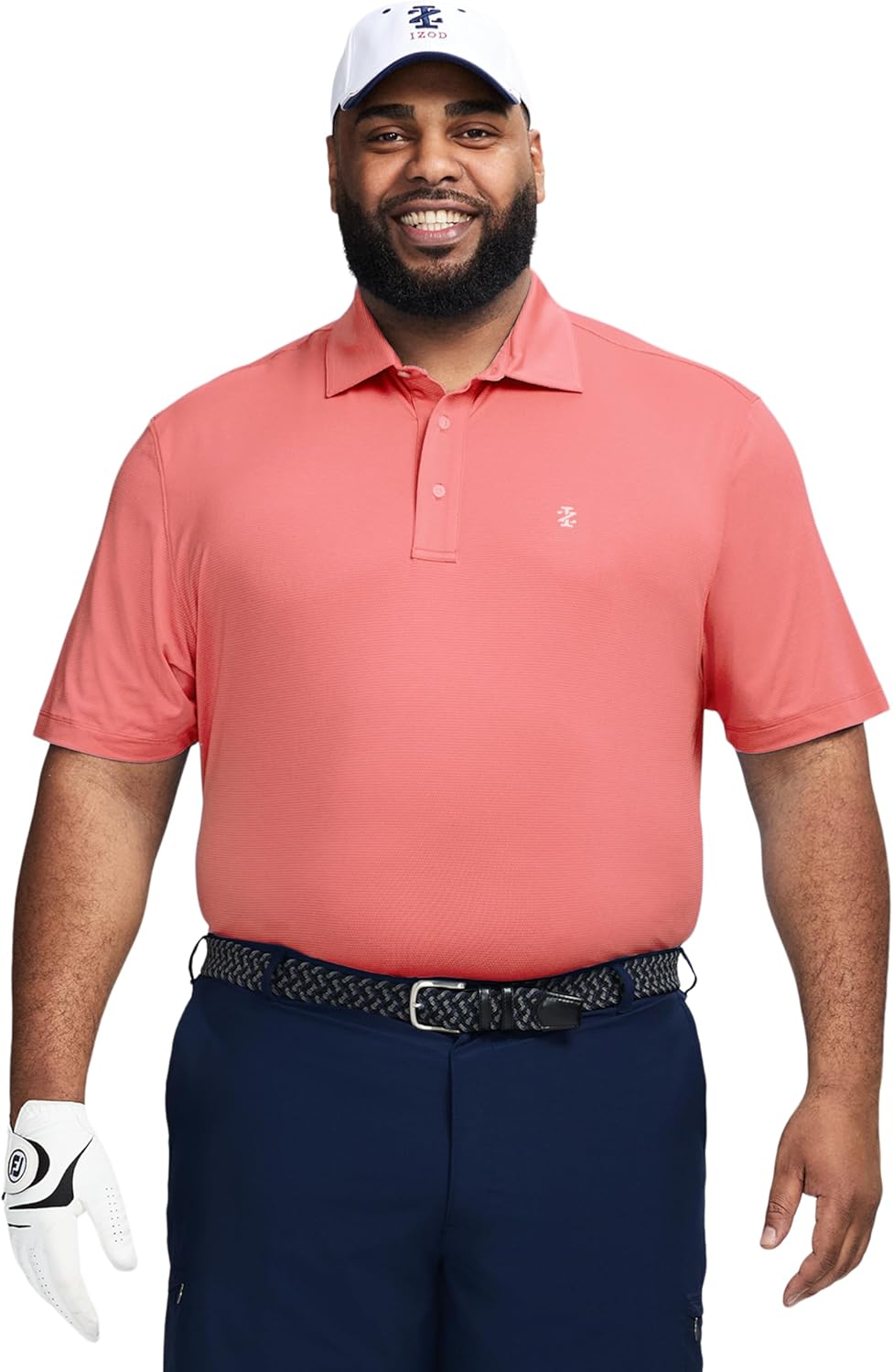 Izod Men's Big & Tall Swingflex Performance Mesh Polo