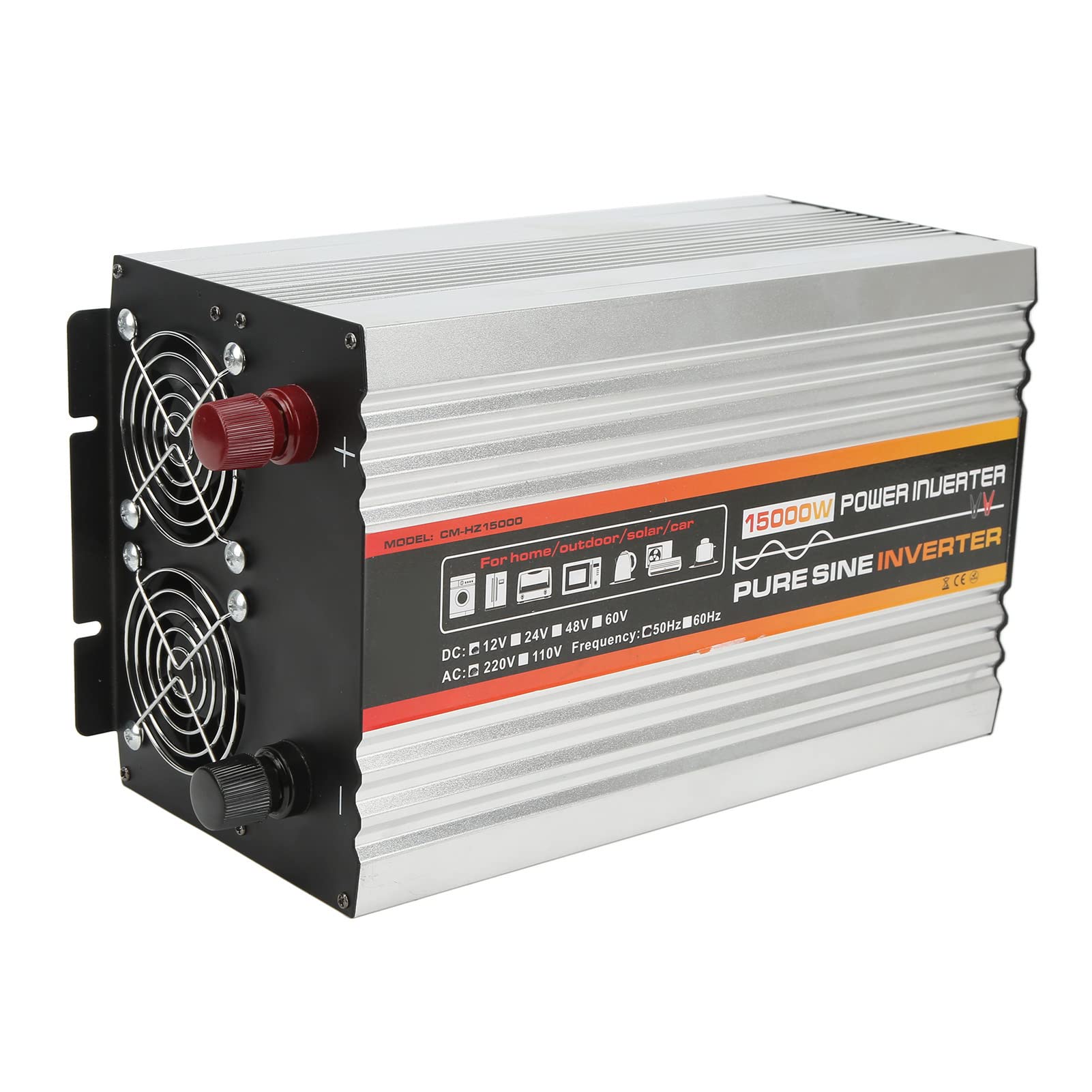 WINH Pantalla LED Inteligente para Refrigerador, Inversor de Onda Sinusoidal Pura, Control de Temperatura de Alta Conversión (DC12V)
