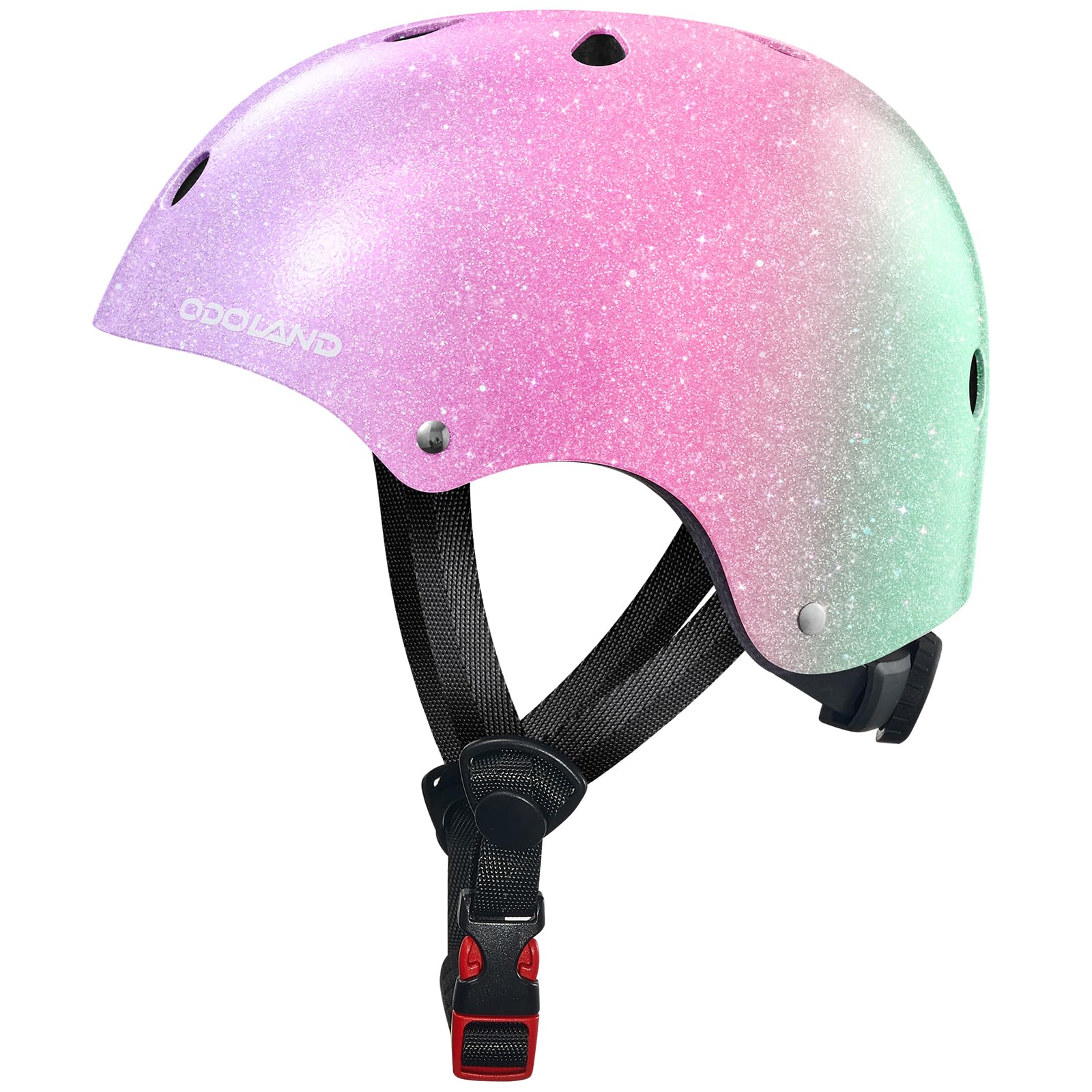 Odoland Kids Bike Helmet for Boys Girls, Adjustable and Ventilated Safety Cycling Helmet for Multi-Sport Protection Kids Age 3-8 for Cycling Skating Scooter DPS — image 1
