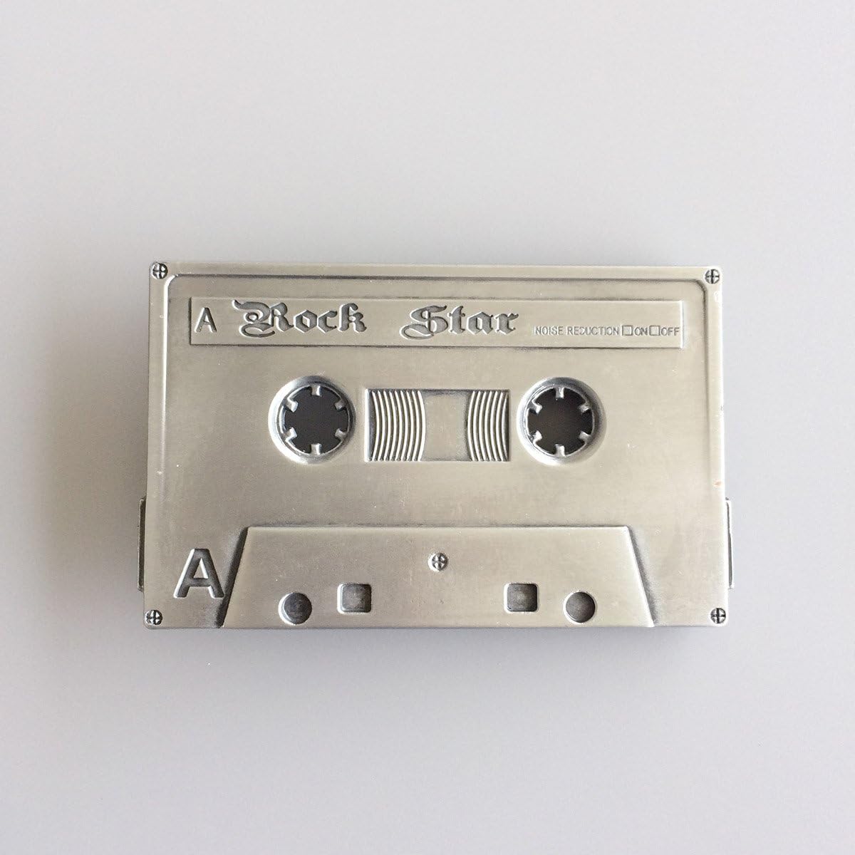 JEAN'S FRIEND Vintage Style Rock Cassette Tape Music Belt Buckle also Stock in the US - Image 5