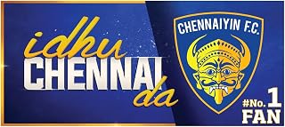 Chennaiyin F.C. Bumper Sticker BS Price In India