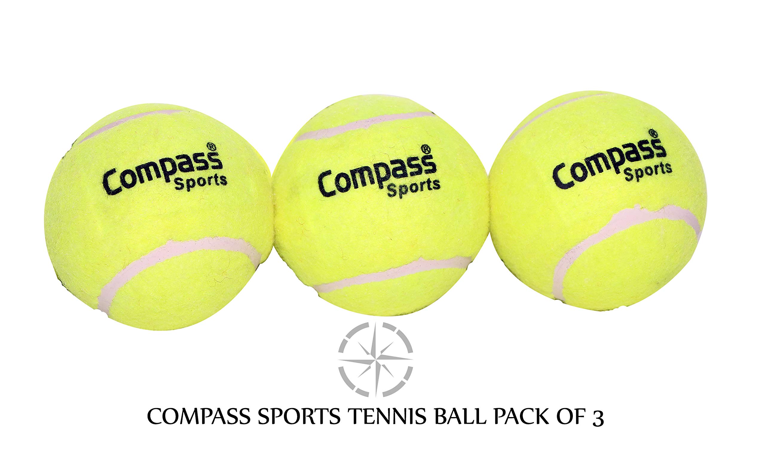 COMPASS SPORTS Light Weight Tennis Ball Pack of 3 (B08LVZV8XJ) Amazon Price History, Amazon Price Tracker