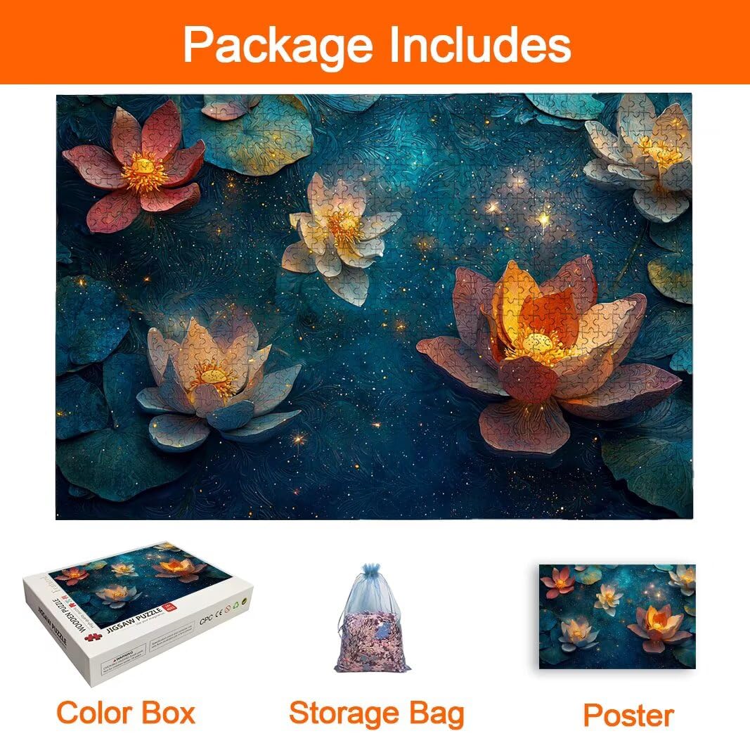 Puzzle Loto, Puzzle 2000 Piezas, Rompecabezas, Regalo Mujer, Decor -8446