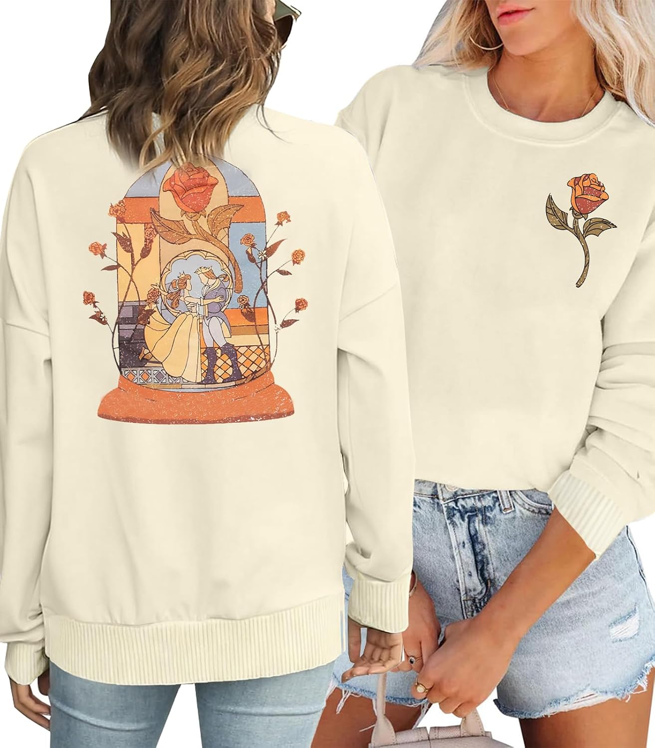Magical Sweatshirt Sweatshirts:Sweater Cute Magic Family Vacation Top