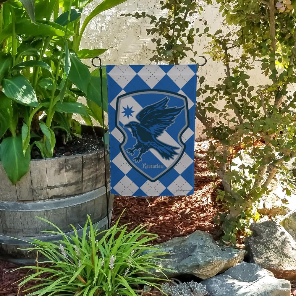 Harry Potter Ravenclaw Plaid Sigil Garden Yard Flag