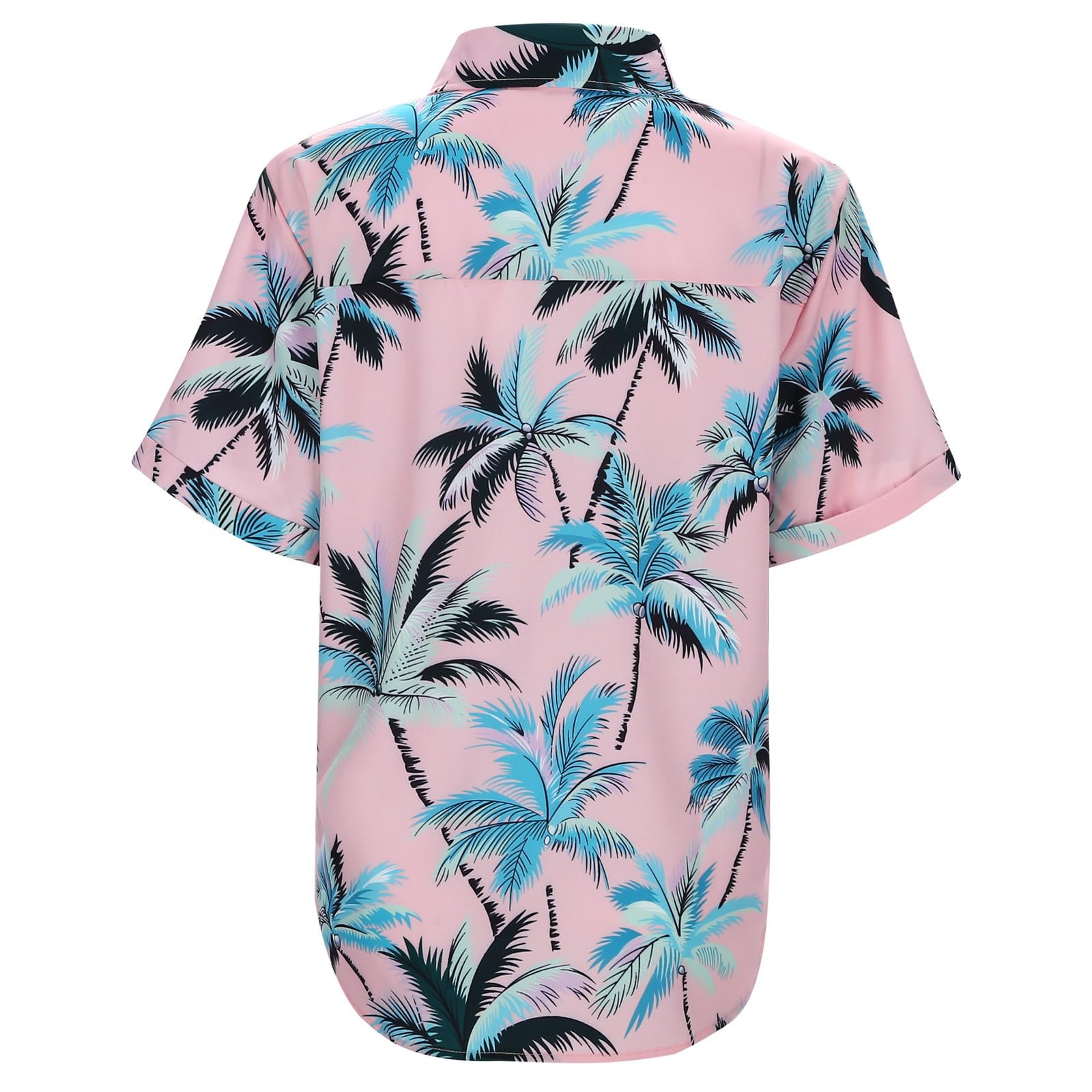 Lustige tropische Hemden für Damen, kurzärmelig, lässig, Sommer, Hawaii, Button-Down, Aloha, Karibik-Kreuzfahrt, Grafik, 80er-Jahre-Shirt, Strand, Bowling-Shirt, Mexiko, Kreuzfahrt, Party, Vintage