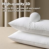 Vista 2 de MIULEE Almohada decorativa de 14 x 36 pulgadas con funda de algodón 100% rectangular para sofá