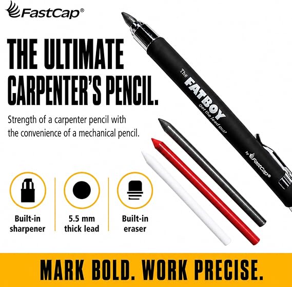 FastCap Fatboy Extreme Carpenter/Mechanical Pencil