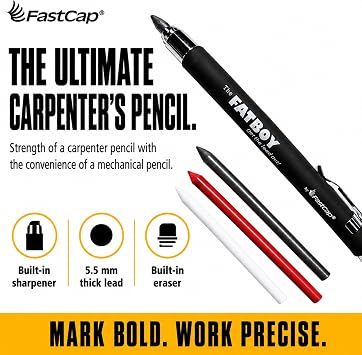 FastCap Fatboy Extreme Carpenter/Mechanical Pencil