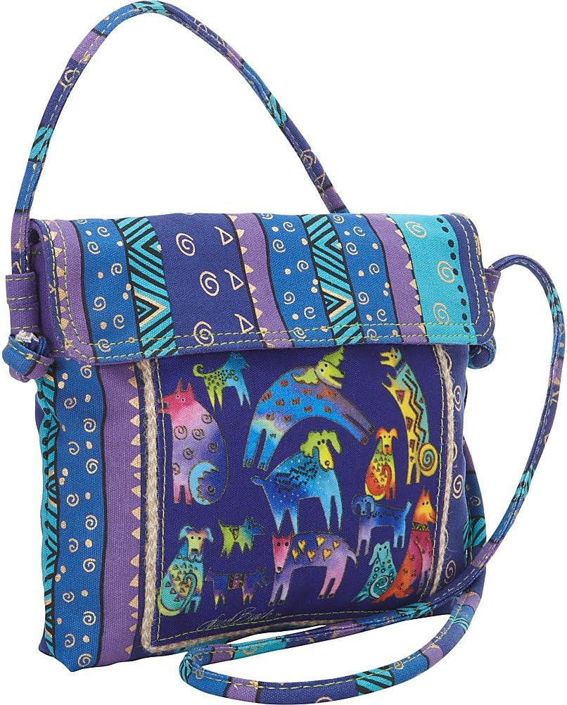 Laurel Burch Mythical Dogs Crossbody (Multi) - Image 3