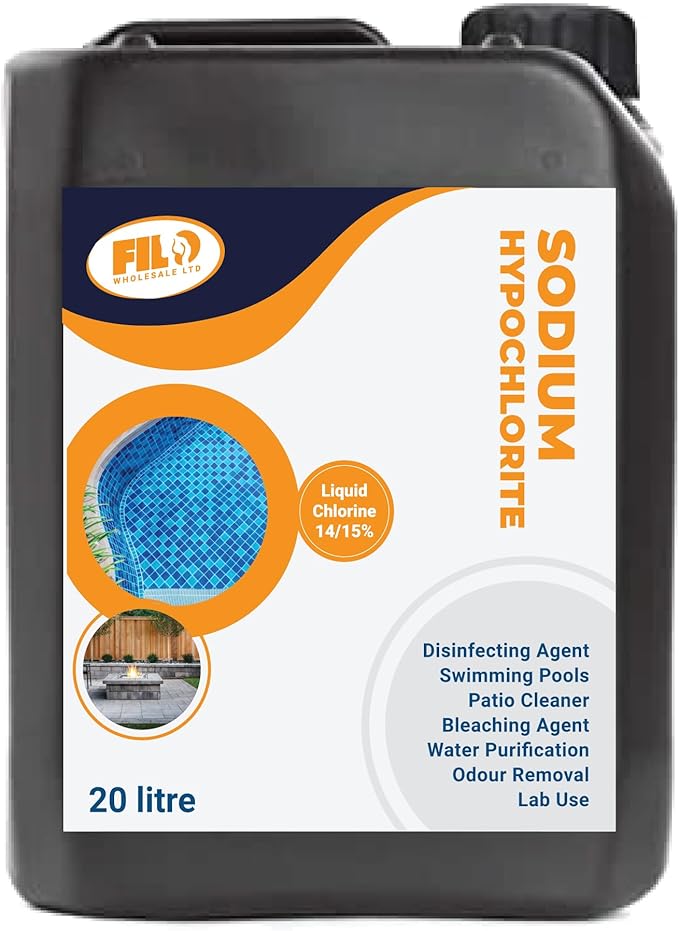 Sodium Hypochlorite 12.5% 5 Gallon Pail – Del Vel Chemical Company - View #2
