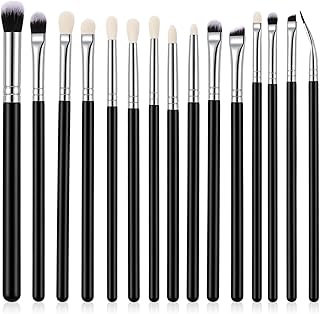 Juego de 15 brochas de maquillaje de ojos, pi...