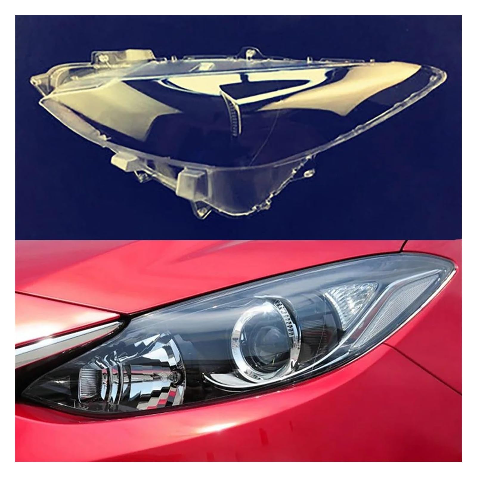 ペンアーツ バイク ヘッドライト に適合する CBR954RR 2002-2003用