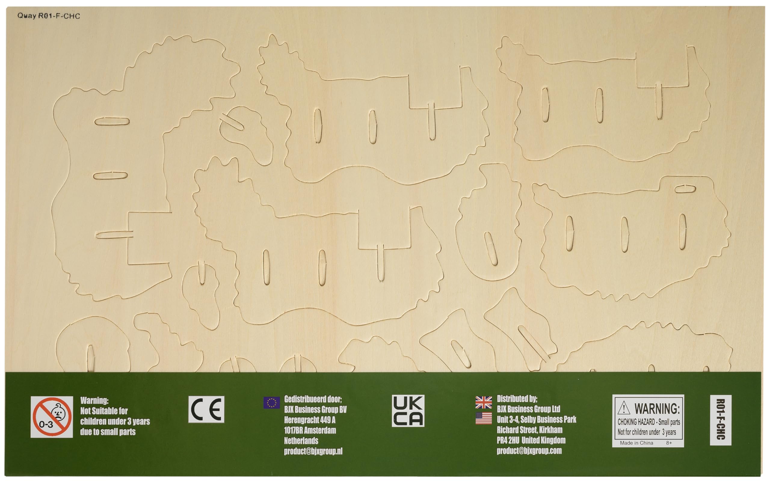 Quay Hirsch Woodcraft Kit di Costruzione FSC Quay Hirsch Woodcraft Kit di Costruzione FSC
