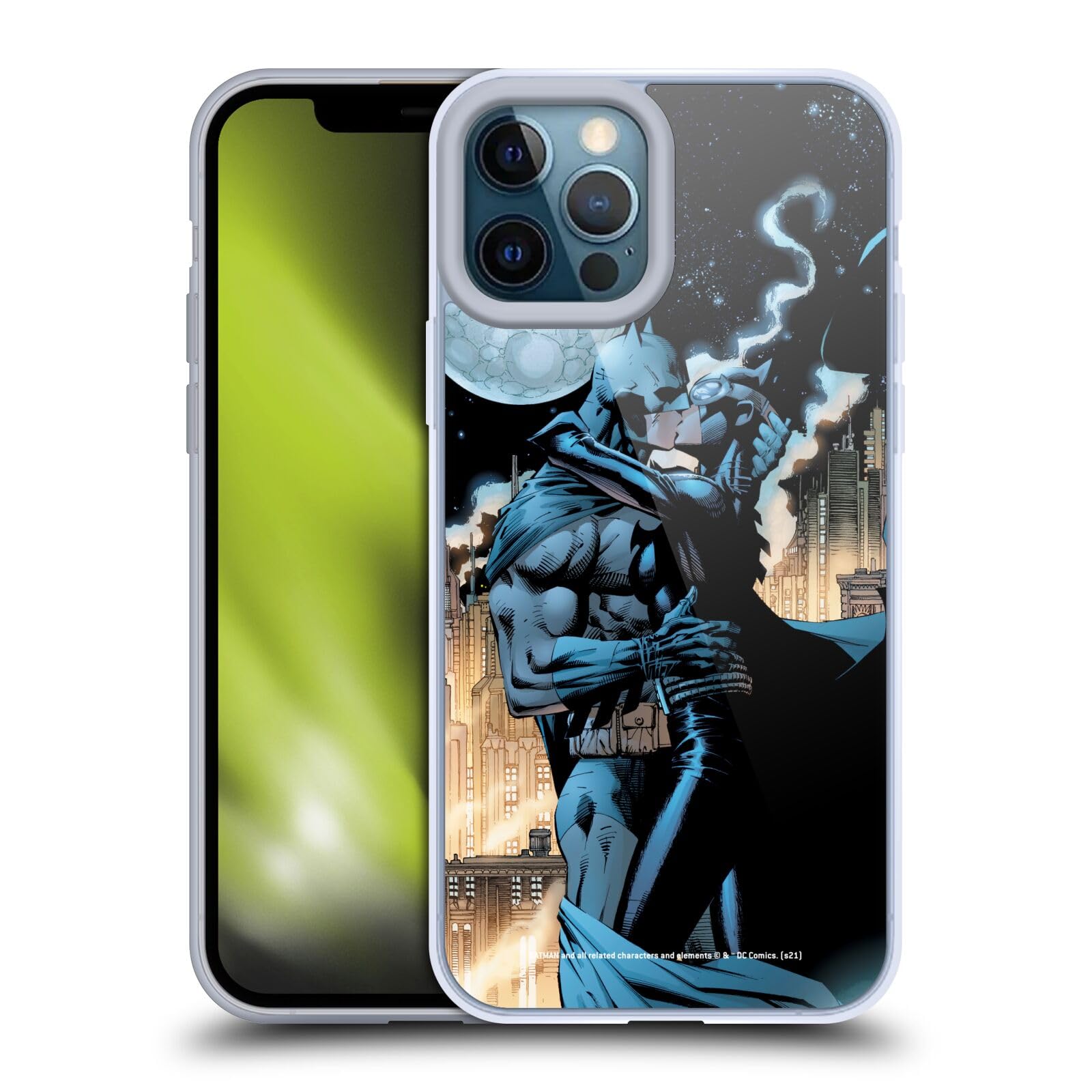 Carcasa Batman DC Comics Antiaráñazos para iPhone 12 Pro Max Protector Gel Suave 7