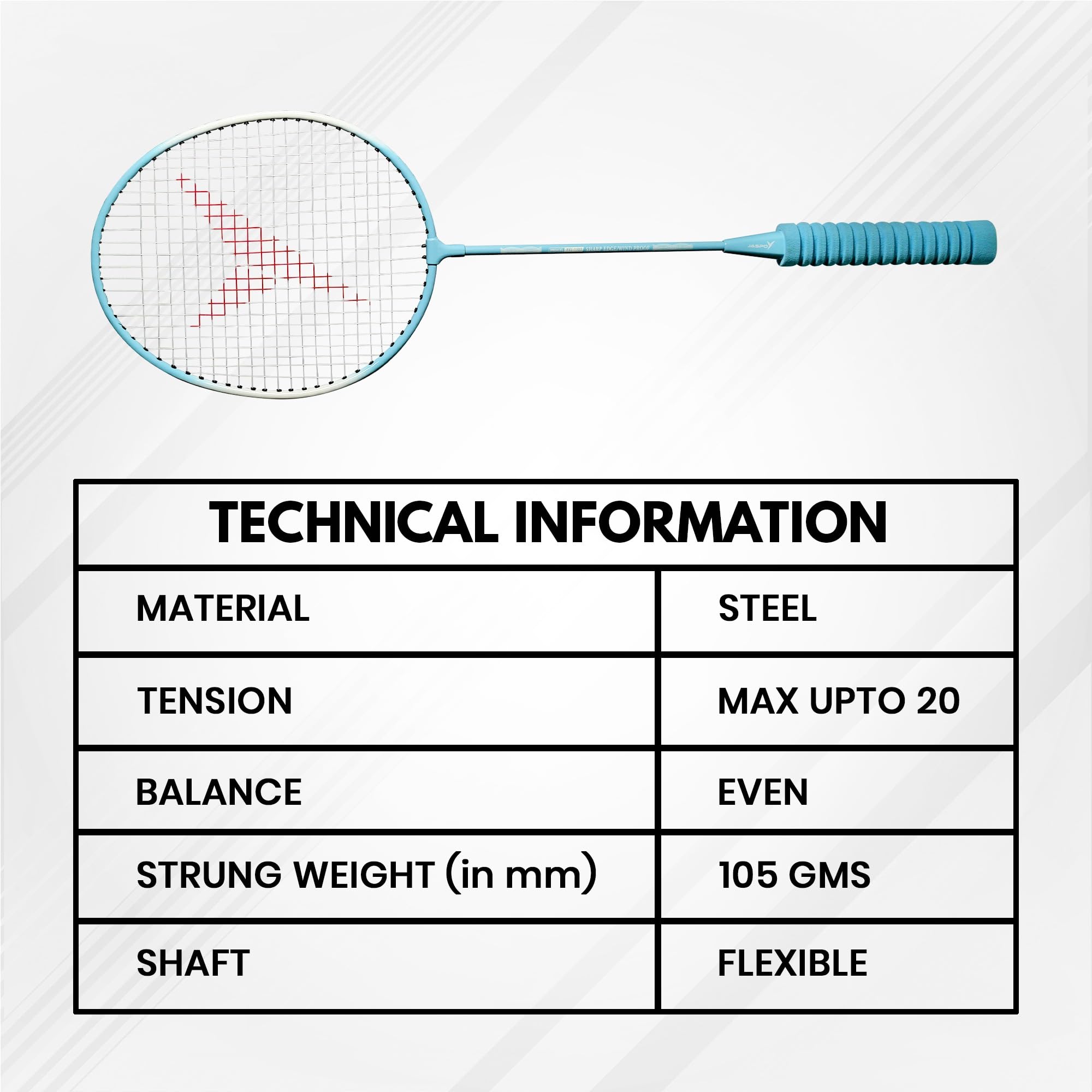 Jaspo Proxcel-1103 Badminton Kit - Kids & Teens -7