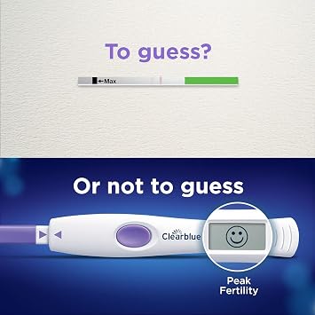 Clearblue Digital Ovulation & Pregnancy Tests, Double Your Chances of Getting Pregnant, 20 Advanced Digital Ovulation Strips & 1 Double-Check & Date Combo Pack (2 Tests), Packaging May Vary