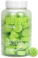 Guday Creatina Monoidratada em Gummies 60 Gomas Sabor Maçã Verde – Suplementação Prática e Refrescante para Sua Rotina de Treinos
