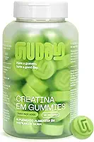 Guday Creatina Monoidratada em Gummies 60 Gomas Sabor Maçã Verde – Suplementação Prática e Refrescante para Sua Rotina de Treinos