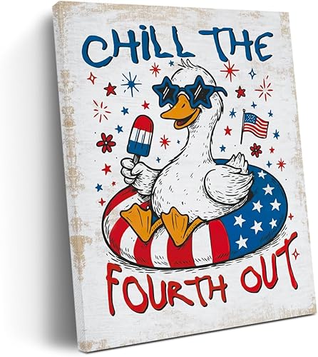 Divertida decoración de ganso de animal, regalo para amantes de los gansos, decoración de pared, arte de pared, arte de pared, Día de la