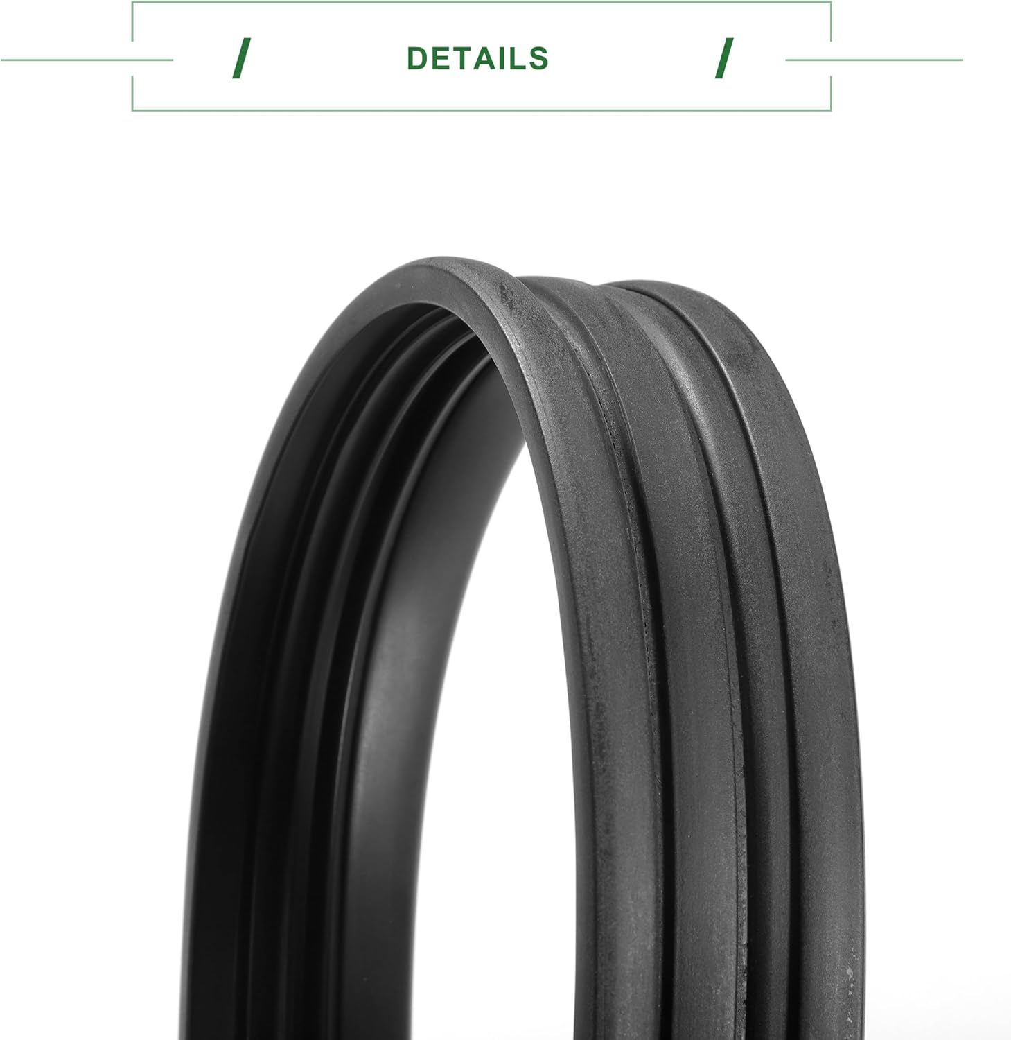 Motoforti Door Window Run Channel Seal, Weatherstrip Glassrun Channel Seal Strip, for Toyota Hilux 1988-1997, Rubber, Front Left, No.6815189110, Black, 1 Pc