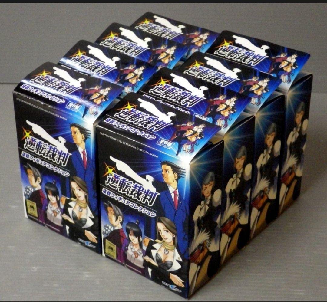 逆転裁判 法廷フィギュアコレクション コンプリートセット Amazon.co.jp: 逆転裁判 法廷フィギュアコレクション 希少 全種